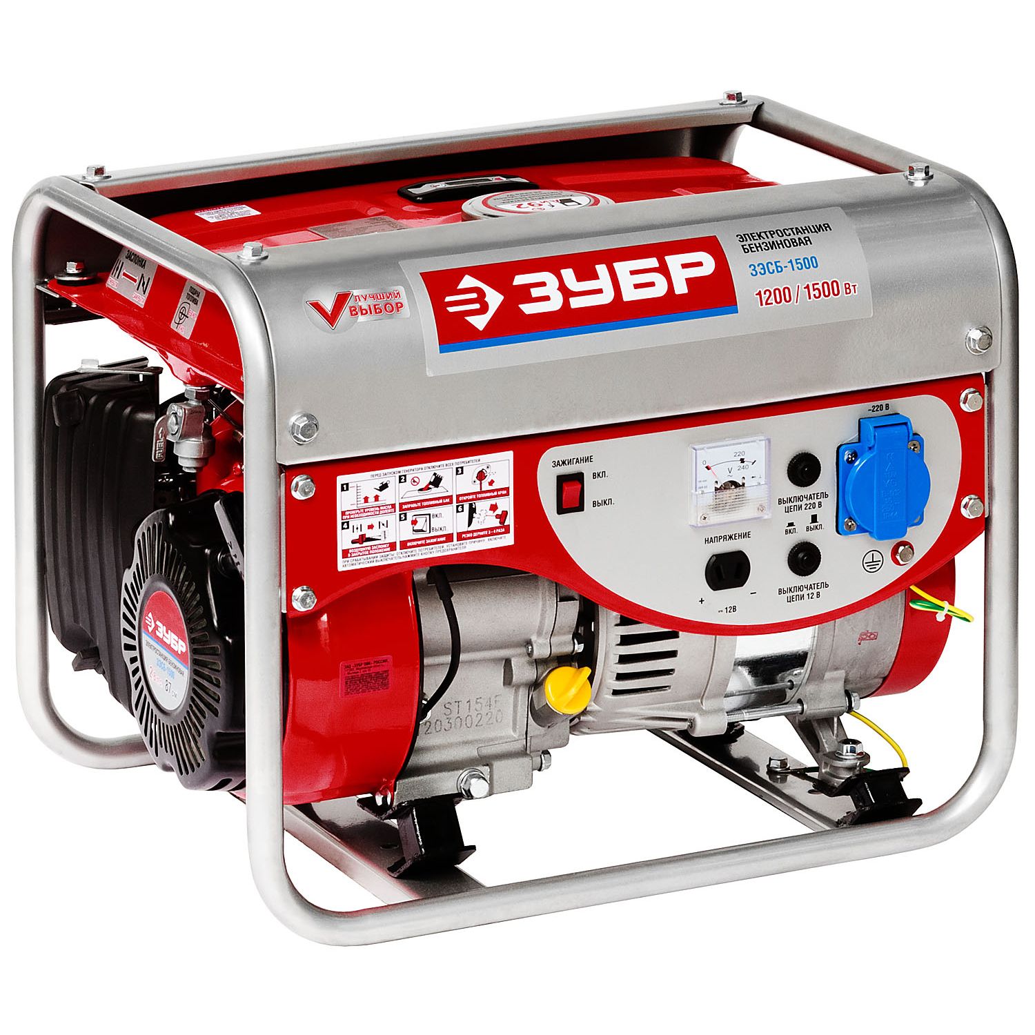 Генератор бензиновый ЗЭСБ-1500