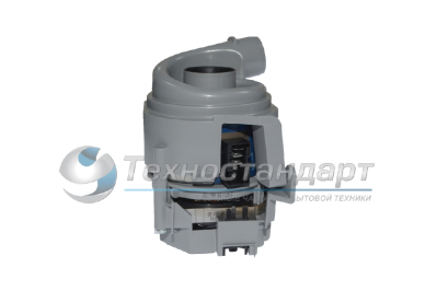 Насос высокого давления посудомоечной машины Bosch, Siemens в сборе с тэном, код 12019637, замена 12014980, 3260196