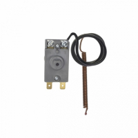 Термостат защитный SPC-М, 16А, 105°С, 600мм, 2 контакта под разъем, 2 контакта под винт, капиллярный 250V