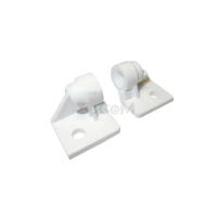 Набор шарниров (верхний + нижний, 2 шт) петли люка для стиральных машин Candy 91942178